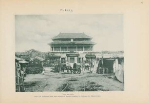 Peking. Tung-hua-mên. Ostthor der Verbotenen Stadt, ...