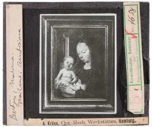 Geertgen tot St. Jans: Madonna. Mailand, Ambrosiana