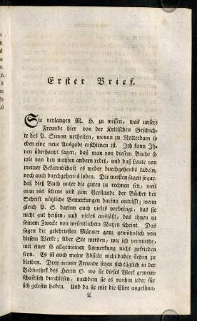 1-24, Erster Brief.