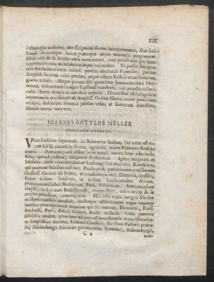 Johannes Gottlob Müller Sohlando Lusatus