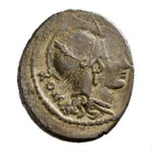Münze, Denar, 46 v. Chr.