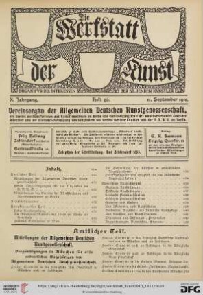 Heft 46 (11. September 1911)