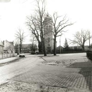 Nochten. Dorfkirche (2. H. 18. Jh., Turm 1910)