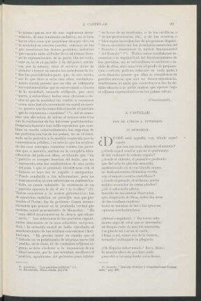 A Castelar - (poesía)