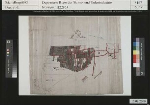Löthain bei Meißen; Tongrube von Villeroy & Boch auf Parzelle Nr. 16