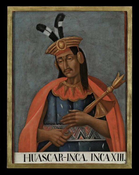 Portrait de l'Inca Huascar (XIII Inca)