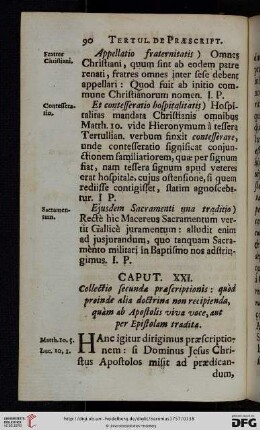 Caput XXI - Caput XXX