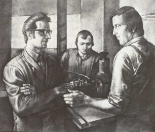 Brigade A. Leonow: Am Arbeitsplatz