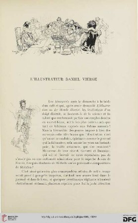 3. Pér. 19.1898: L' illustrateur Daniel Vierge