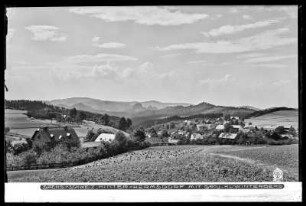 Hinterhermsdorf mit Großem und Kleinem Winterberg