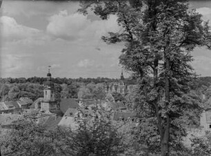 Bad Muskau. Blick auf die Stadt