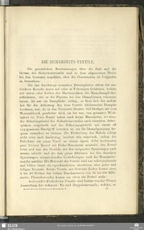 Die Sicherheits-Ventile
