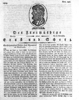 Nro. 236., Montag den 26. November