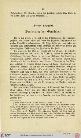 3. Verzierung der Gewänder