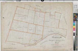 Merklinghausen (Erwitte), Zusammenlegung Merklinghausen-Wiggeringhausen, Brouillonkarte II Flur 4