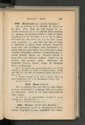 484. Brus (Johann).