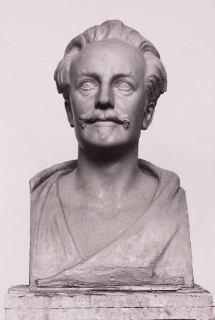 Büste von Karl May : Büste von Karl May. (1901/1915)