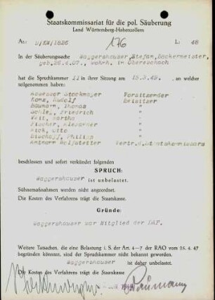 Waggershausen, Stefan