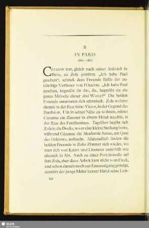 II In Paris. 1861-1866