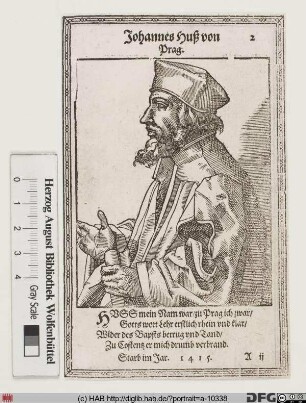 Bildnis Jan Hus