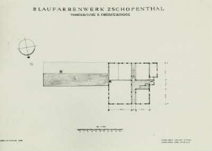 Zschopauthal, Blaufarbenwerk, Rekonstr., 1954