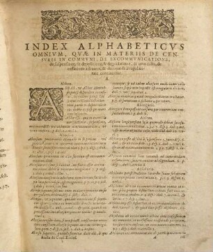 De censuris ecclesiasticis tractatus absolutissimus