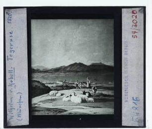 Kobell, Blick auf den Tegernsee (München, NP L 344)