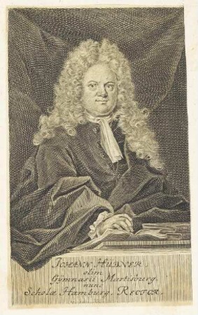 Bildnis des Johann Hübner