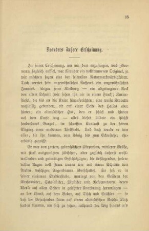 Neanders äußere Erscheinung