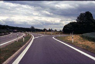 Ausfahrt Süd Nebenfahrbahn (Karlsruhe Richtung Stuttgart)