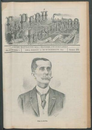 [Retrato de] César A. del Río.