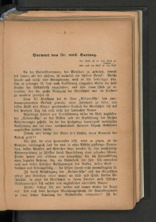 Vorwort von Dr. med. Hartung.