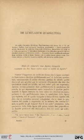 De lunularum quadratura