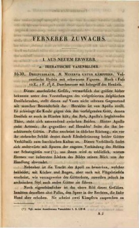 Neu erworbene antike Denkmäler des Königlichen Museums zu Berlin, 2. (1840). - VI, 37 S. : 2 Ill.