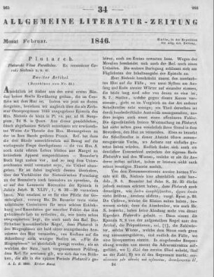 Plutarchus: Vitae parallelae. Ex recensione Caroli Sintenis. Leipzig: Koehler, Winter 1839-46