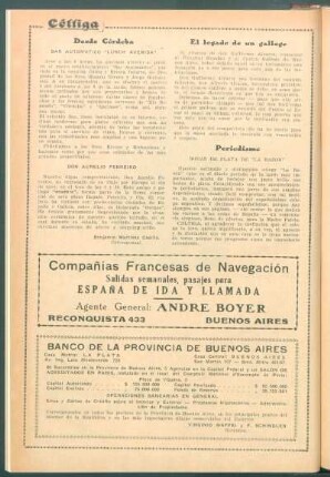 Periodismo : Bodas de Plata de "La Razón"