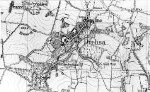 Weißenberg-Drehsa. Meßtischblatt, Sekt. Hochkirch