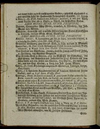 Libri Medici Nund. Futur. Prodituri.