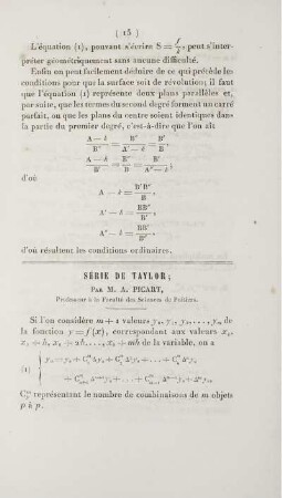 Série de Taylor.