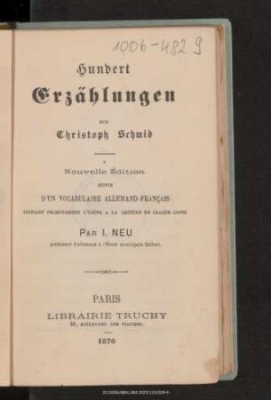 Hundert Erzählungen