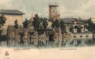 Leipzig-Lindenau: Parthie im Charlottenhof
