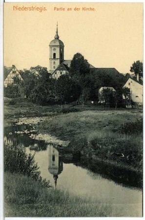 Niederstriegis. Kirche