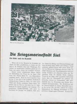 Die Kriegsmarinestadt Kiel Ein Rück- und ein Ausblick