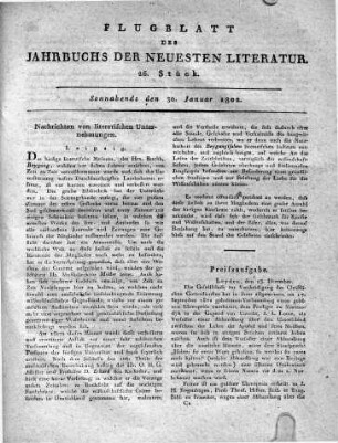 1802-01-30 : 26. Stück