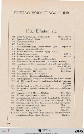Freitag, vormittags 10 Uhr (Nr. 905-1045)