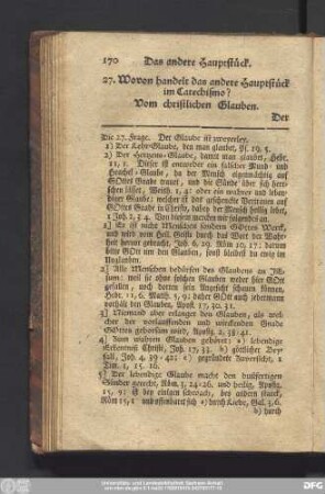 [Das andere Hauptstück. Vom christlichen Glauben.]