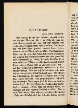 58-60, Der Urlauber