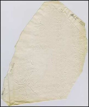 Abklatsch 3 des Fragments Atalante I