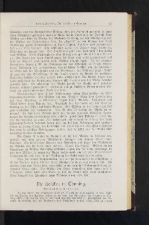 Die Kosaken in Tönning