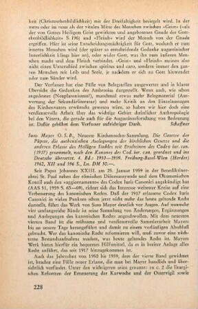 228-230 [Rezension] 1950 - 1959